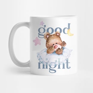 Watercolor teddy bear 5 Mug